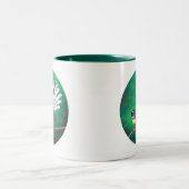 Oiseau de la Nouvelle-Zélande (piwakawaka) - Mug d (Centre)