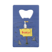 Oiseau de mer amusant entouré de dessins animés de (Dos)