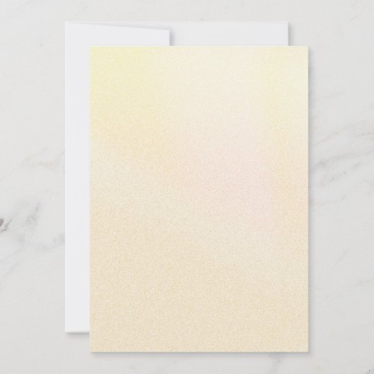 Oiseau de paradis Faire-part de mariage tropicale (Dos)