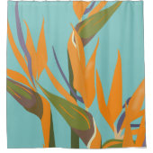 Oiseau de Paradise Douche rideau (Devant)