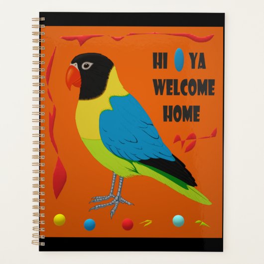 Oiseau de perroquet image art parfait (Devant)