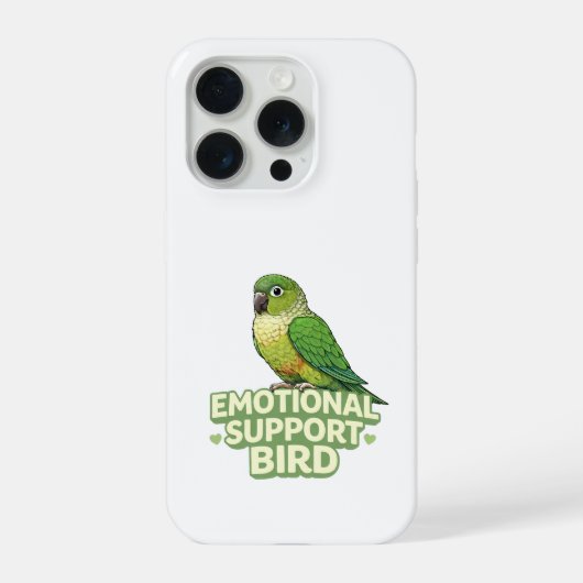 Oiseau de soutien émotionnel Conure à joue verte (Verso)