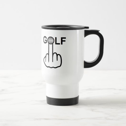 Oiseau de tasse renversant la secousse de golf (Droite)