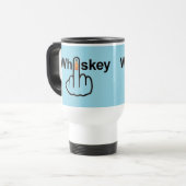 Oiseau de tasse renversant la secousse de whiskey (Devant gauche)
