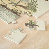 Oiseau debout, Jigsaw Puzzle à l'air Vintage (Côté)