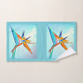 Oiseau d'ensemble de serviette de salle de bains (Serviette à main)