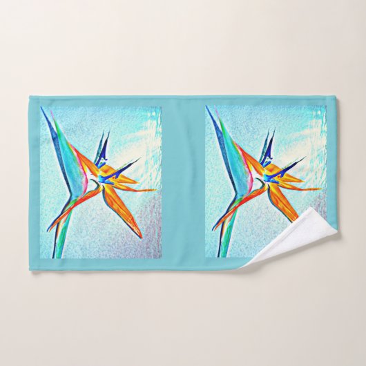 Oiseau d'ensemble de serviette de salle de bains (Serviette à main)