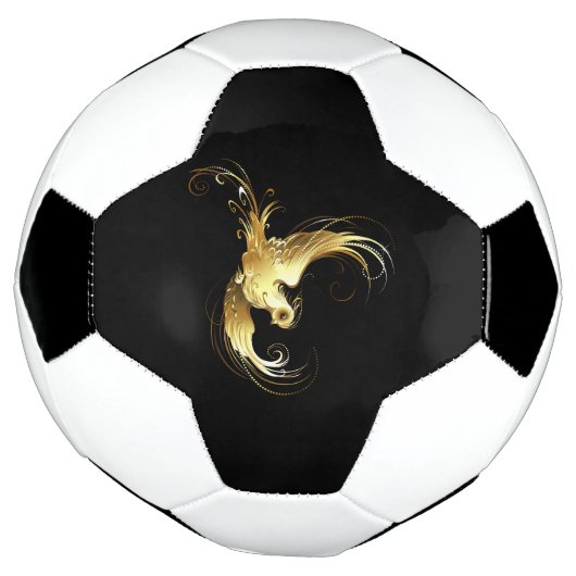 Oiseau d'or sur Arrière - plan noir (Tourné)