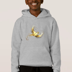 Oiseau d'or sur Arrière - plan noir