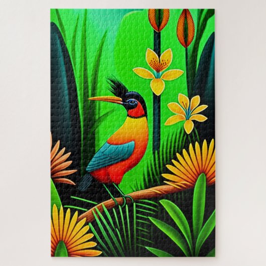 Oiseau Du Paradis 1014 pièce Jigsaw Puzzle (Vertical)