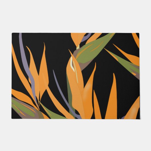 Oiseau du Paradis grand tapis de porte (Devant)