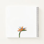 Oiseau du Paradis Livre d'Invité Mariage (Dos)