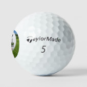 Oiseau en main – Citation drôle de balle de golf (Logo)