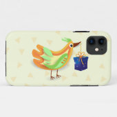 Oiseau et cadeau, iPhone 5 coque (Dos (Horizontal))