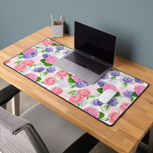 Oiseau et fleurs (Bureau 2)