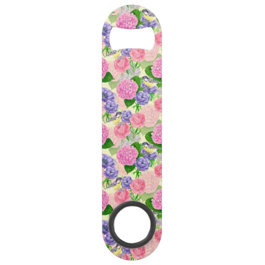 Oiseau et fleurs (Dos)