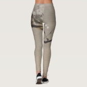 OISEAU ET FLEURS Leggings IMPRIMÉS (Dos)