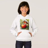 Oiseau Fantaisiste et Délice de Pomme (Devant entier)
