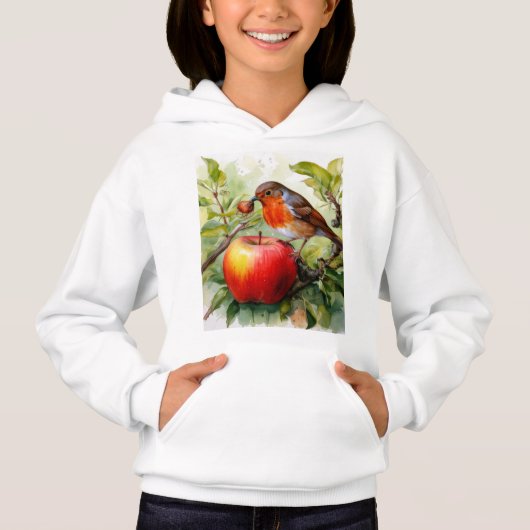 Oiseau Fantaisiste et Délice de Pomme (Devant)