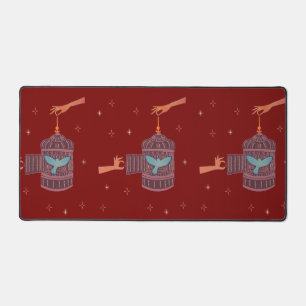 Oiseau libre Cage à oiseaux Art folklorique Main