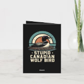 Oiseau loup canadien stupide (Dos)