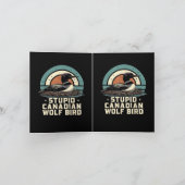 Oiseau loup canadien stupide (Intérieur)