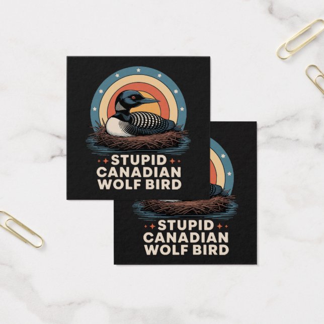 Oiseau loup canadien stupide  (Bureau)