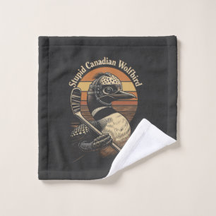 Oiseau loup canadien stupide