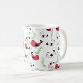 Oiseau motif tasse, mignonne tasse d'oiseau (Devant droit)