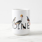 Oiseau Nerd X café Mug (Centre)