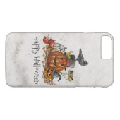 Oiseau noir d'Halloween et Citrouilles | Coque de  (Dos (Horizontal))