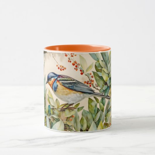 Oiseau Oiseau Oiseau Art Mug Cup (Centre)