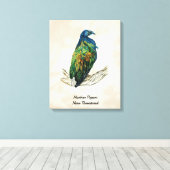 Oiseau peint à la main Imprimer sur toile (Insitu (Plancher de Bois))