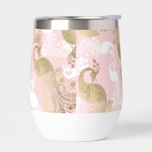 Oiseau royal rose (Gauche)