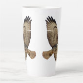 Oiseau sauvage de la Buse à queue rousse Mug (Devant)