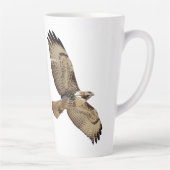 Oiseau sauvage de la Buse à queue rousse Mug (Droite)
