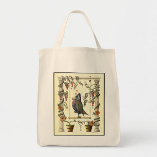 Oiseau sur l'oscillation - sac fourre-tout