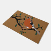 Oiseau Sur Un Tapis De Porte D'Arbre, Tapis De Déc (Incliné)