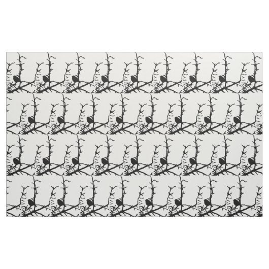 Oiseau sur un tissu de branche (Fat Quarter)