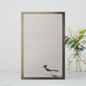 Oiseau tôt, papeterie (Debout devant)