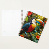 Oiseau Toucan coloré (Devant avec enveloppe)