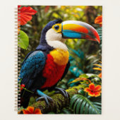 Oiseau Toucan coloré (Devant)