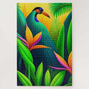 Oiseau tropical 1014 pièce Jigsaw Puzzle