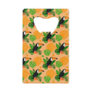 Oiseau tropical Toucan Motif sans couture