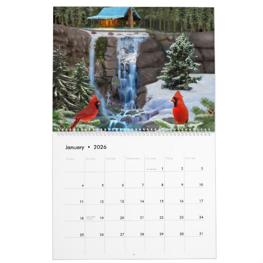 OISEAUX #1 DE CALENDRIER (Jan 2026)