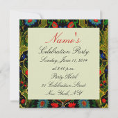 Oiseaux Amour ~ Invitations / RSVP (Dos)