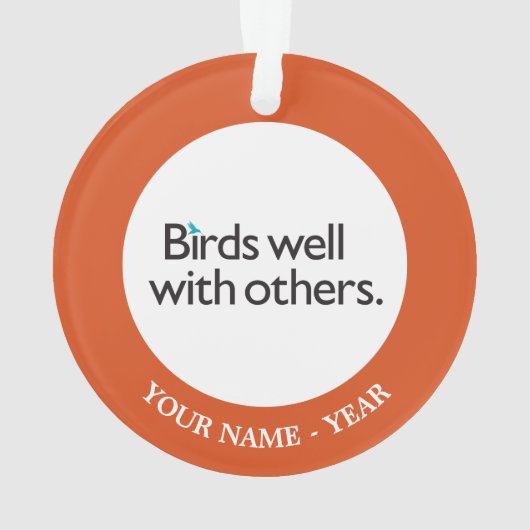 Oiseaux bien avec d'autres (dos)