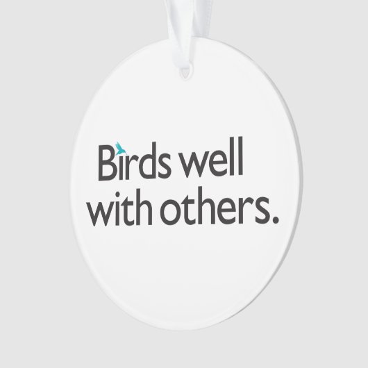 Oiseaux bien avec d'autres (devant)