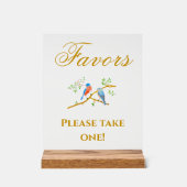 Oiseaux bleus (Recto)