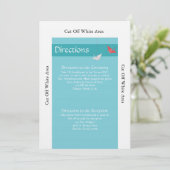 Oiseaux chics d'origami épousant la carte de (Debout devant)